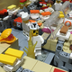 Illustration for article titled LEGO Sushi Bar Has A Working Conveyor Belt